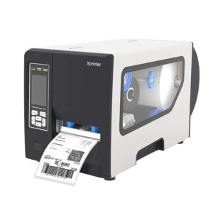 Impresora de etiquetas xprinter XP-G480E en vista frontal